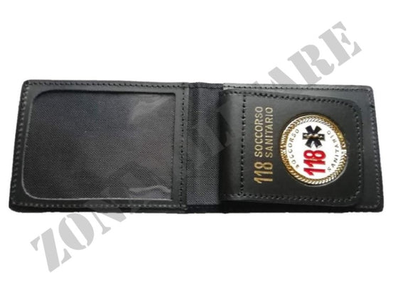 Portafoglio 118 Soccorso Sanitario IN CUOIO Vega Holster