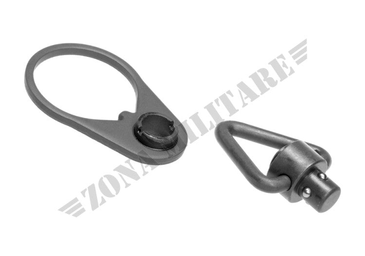 End Plate Qd Sling Mount With Sling Swivel Ares