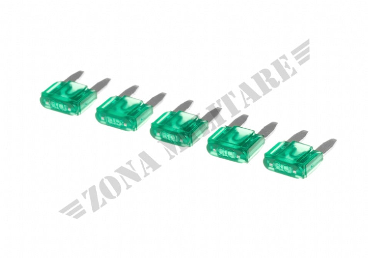 Fusibile Mini Blade Fuse 30A 5Pcs Pack Ics