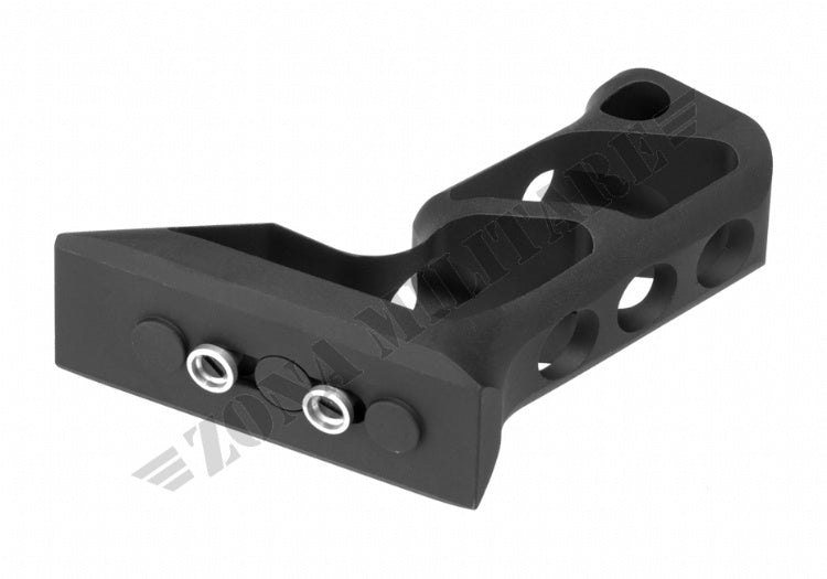 Impugnatura Cnc Keymod Long Angled Grip Black Metal