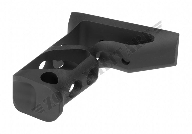 Impugnatura Cnc Keymod Long Angled Grip Black Metal