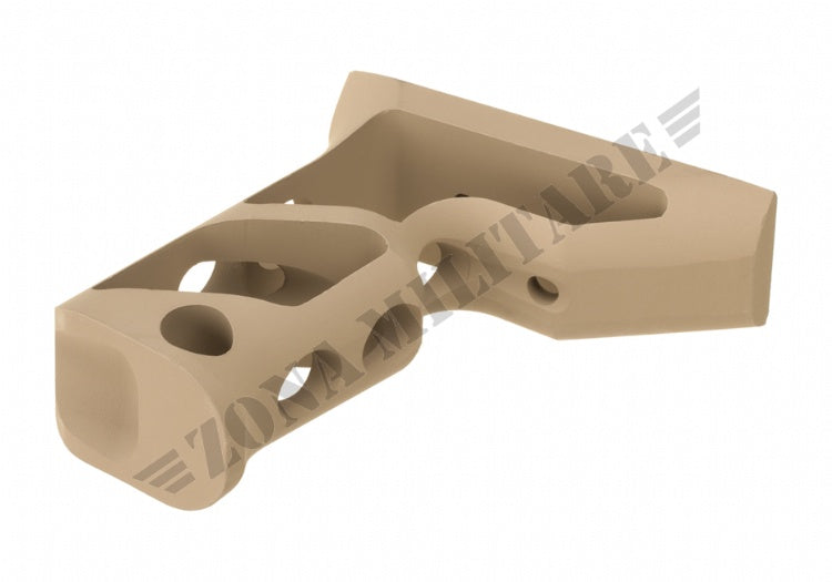 Impugnatura Cnc Keymod Long Angled Grip Tan Metal