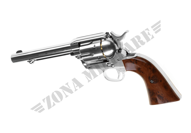 Revolver Western Cowboy Co2 Legends Nickel