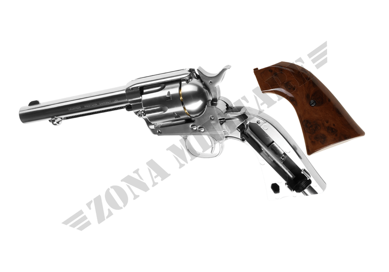 Revolver Western Cowboy Co2 Legends Nickel