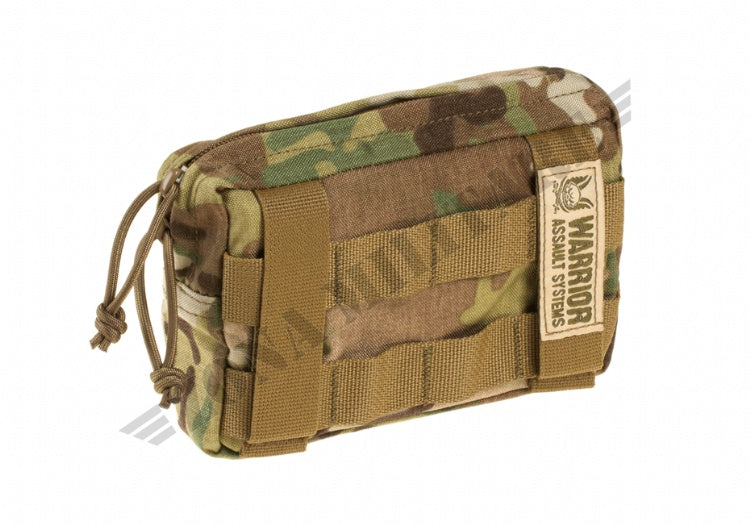 Small Horizontal Molle Pouch Zipped Warrior Multicam