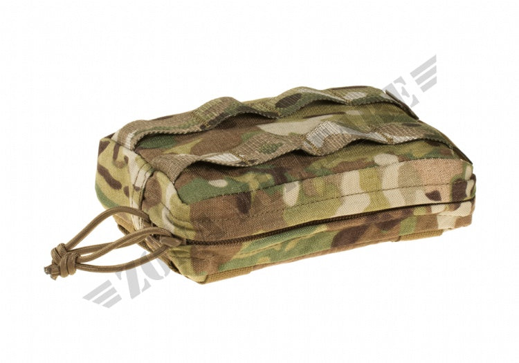 Small Horizontal Molle Pouch Zipped Warrior Multicam
