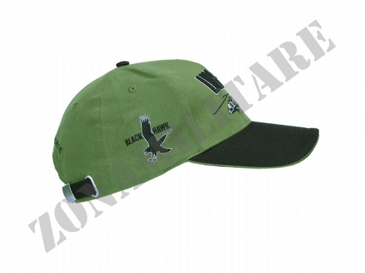 Cappellino Baseball Uh-60 Blackhawk Green