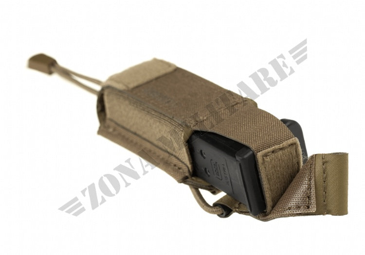 9Mm Backward Flap Mag Pouch  Coyote CLAW GEAR