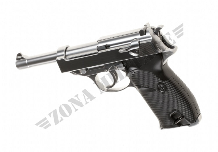 Pistola P38 Full Metal Gbb Silver