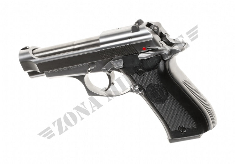 PISTOLA BERETTA M84 FULL METAL GBB SILVER VERSION WE