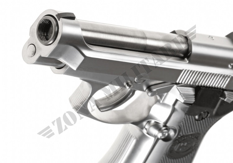 PISTOLA BERETTA M84 FULL METAL GBB SILVER VERSION WE