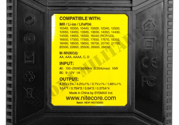 Ricarica Batterie Intellicharger New I4 Nitecore