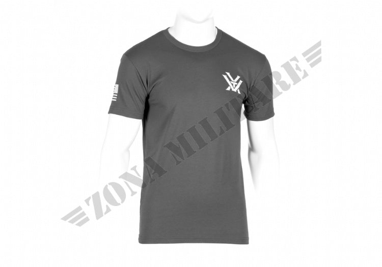 T-Shirt Grey Patriot Vortex Optics