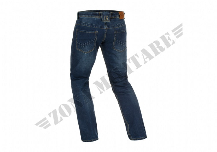 Pantalone Blue Denim Tactial Jeans Washed Clawgear Sapphire