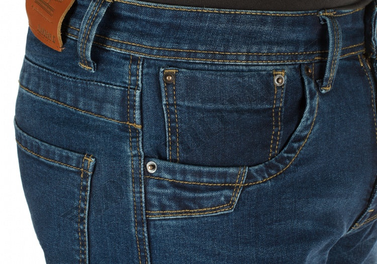 Pantalone Blue Denim Tactial Jeans Washed Clawgear Sapphire