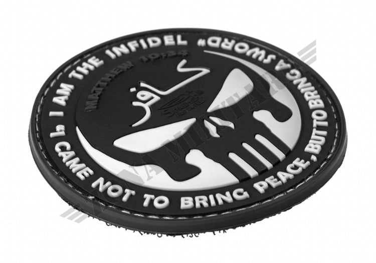 Patch Gommata The Infidel Punisher Rubber Color