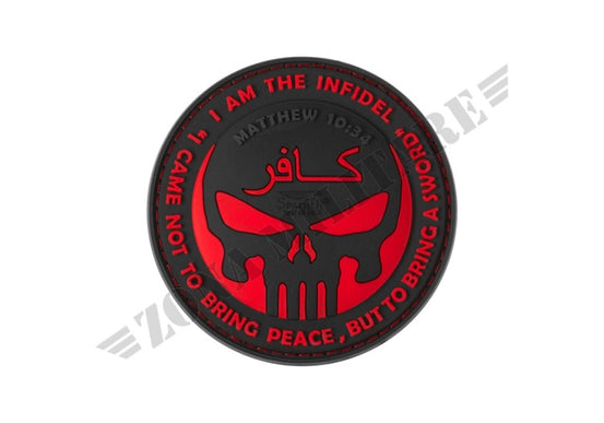 Patch Gommata The Infidel Punisher Rubber Blackmedic