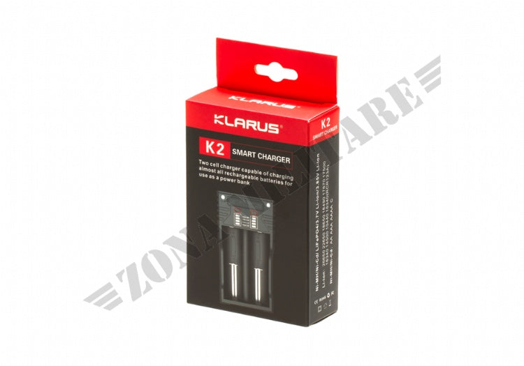 Carica Batterie K2 Battery Charger Klarus