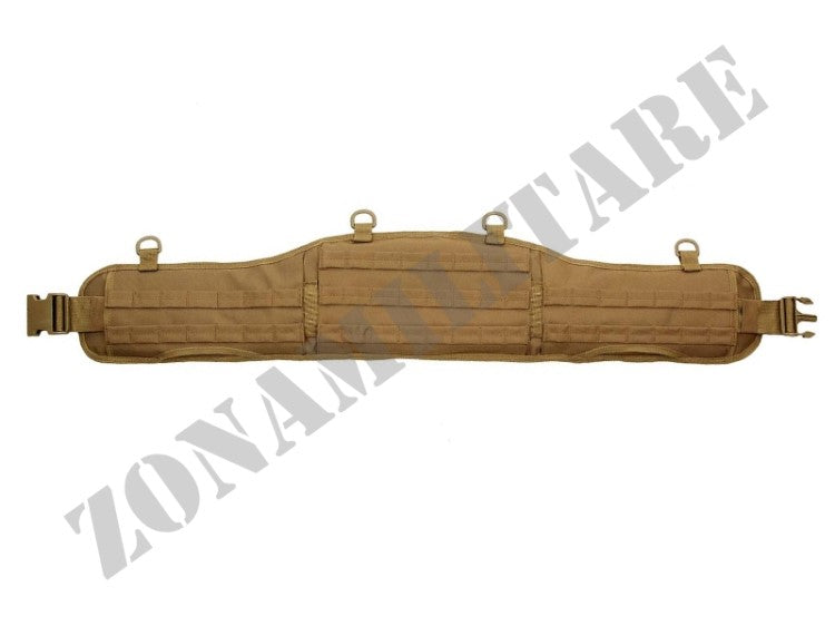 Cinturone Tattico Imbottito Con Sistemi Molle Coyote