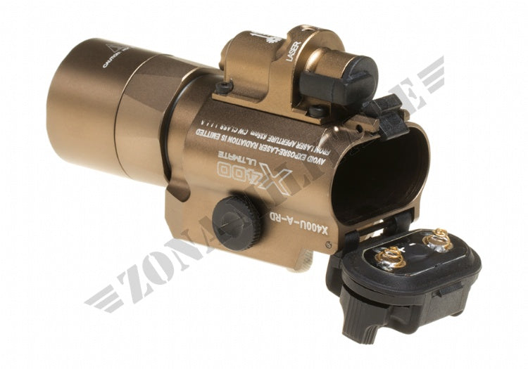 Torcia E Laser X400U Night Evolution Dark Earth