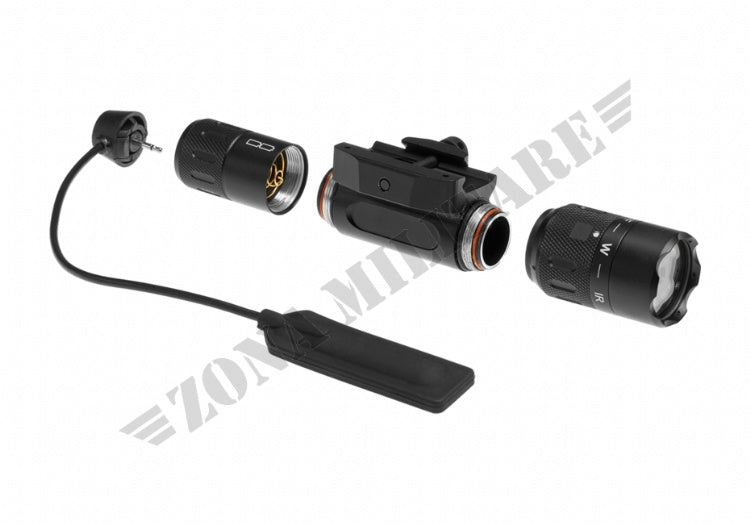 Torcia Flashlight Wmx200 Tactical Weapon Light Night Evolution Black