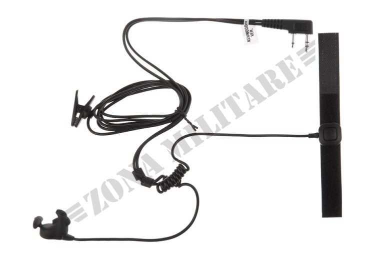 Auricolare Microfonico Z-Tactical Connettore Kenwood