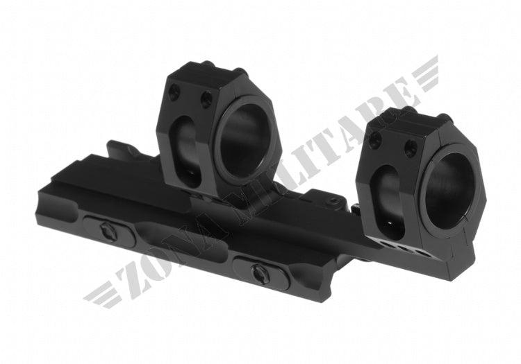 Anelli Per Ottica Tactical Top Rail Extended Mount Base 25.4Mm 30Mm Black