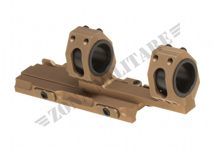 Anelli Per Ottica Tactical Top Rail Extended Mount Base 25.4Mm 30Mm Desert