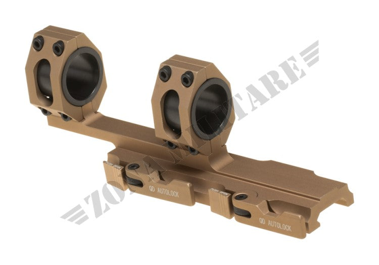 Anelli Per Ottica Tactical Top Rail Extended Mount Base 25.4Mm 30Mm Desert