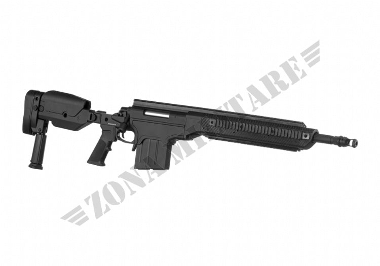 Fucile A338 Bolt-Action Sniper Con Silenziatore Black