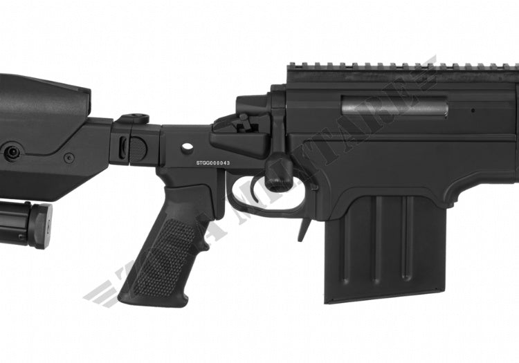 Fucile A338 Bolt-Action Sniper Con Silenziatore Black