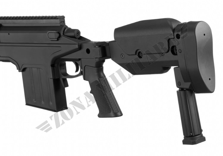 Fucile A338 Bolt-Action Sniper Con Silenziatore Black