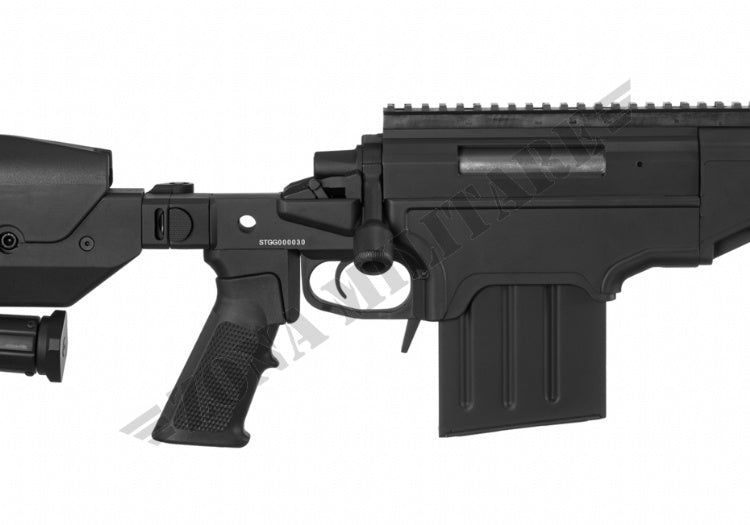 Fucile A338 Bolt-Action Sniper Keymod Con Silenziatore Black