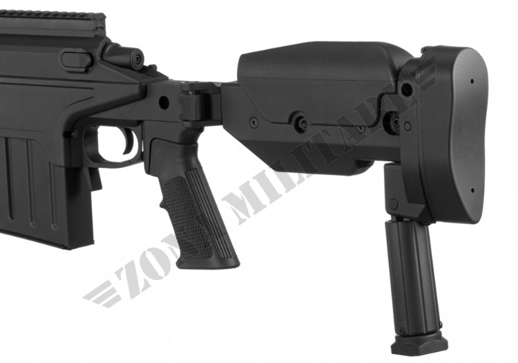 Fucile A338 Bolt-Action Sniper Keymod Con Silenziatore Black