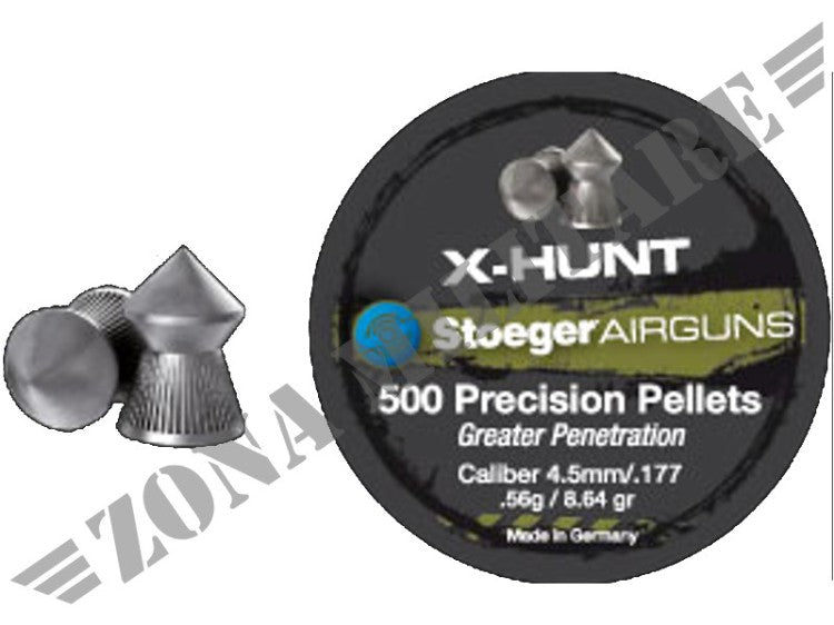 Piombini H&N Stoeger X-Hunter Cal.4,5 500Pcs
