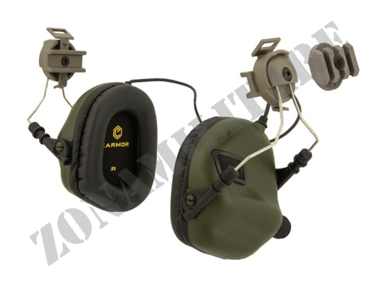 M31H Electronic Hearing Protector Fast Foliage Green Earmor