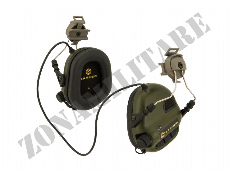M31H Electronic Hearing Protector Fast Foliage Green Earmor