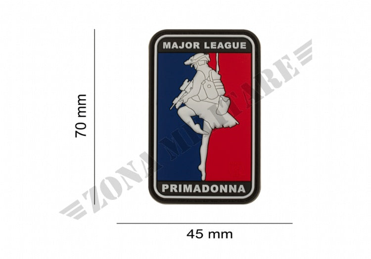 Patch Gommata Major League Primadonna Rubber Jtg Color