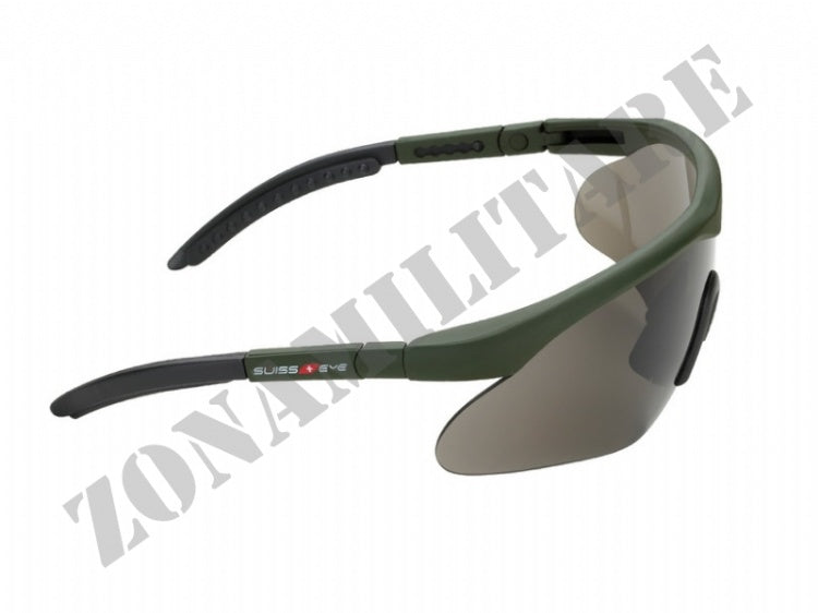 Occhiali Swisseye Raptor Tre Lenti Green
