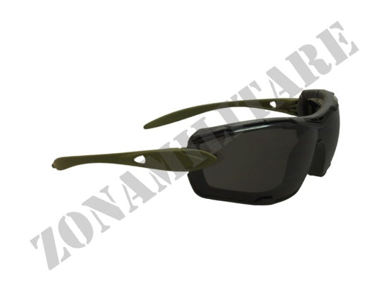 Occhiale Protettivo Detection Swisseye Green #40343