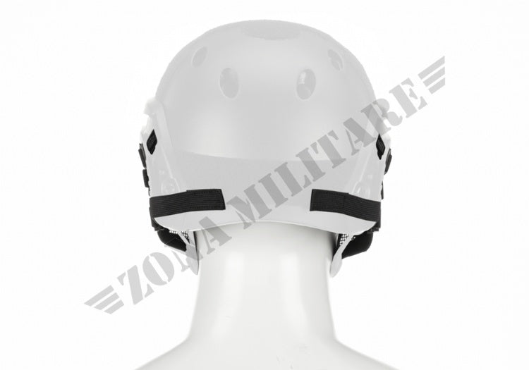 Maschera Protettiva A Rete Steel Half Face Mask Fast Black Invader Gear