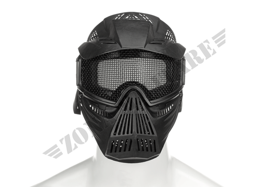 Maschera Protettiva integrale Commander Mesh Mask Pirate Arms black