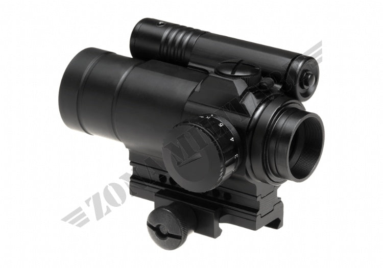 Red Dot M4 Con Laser Aim-O Colore Nero