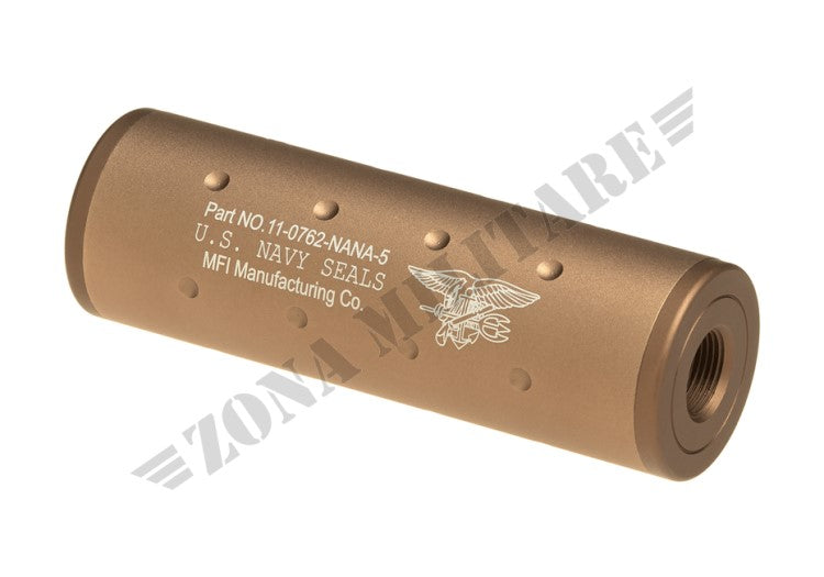 SILENZIATORE 107 mm  NAVY SEALS CW/CCW DESERT FMA