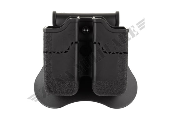 Porta Caricator Double Mag Pouch For Px4/P30/Usp/Usp Compact Amomax Black