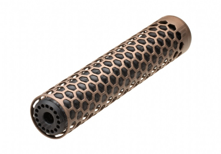 SILENZIATORE T10 HIVE SOUND TAN ACTION ARMY