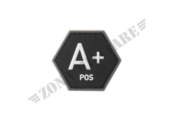 Patch Gommata Bloodgroup Hexagon A Positivo Jtg