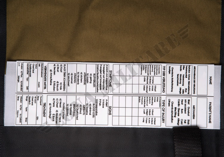 Barella Di Emergenza Tes-1 Textile Skala Medica Verde