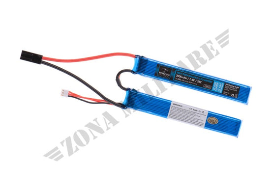 BATTERIA LI-PO 7.4V 2000Mah 25C A DUE CELLE NIMROD