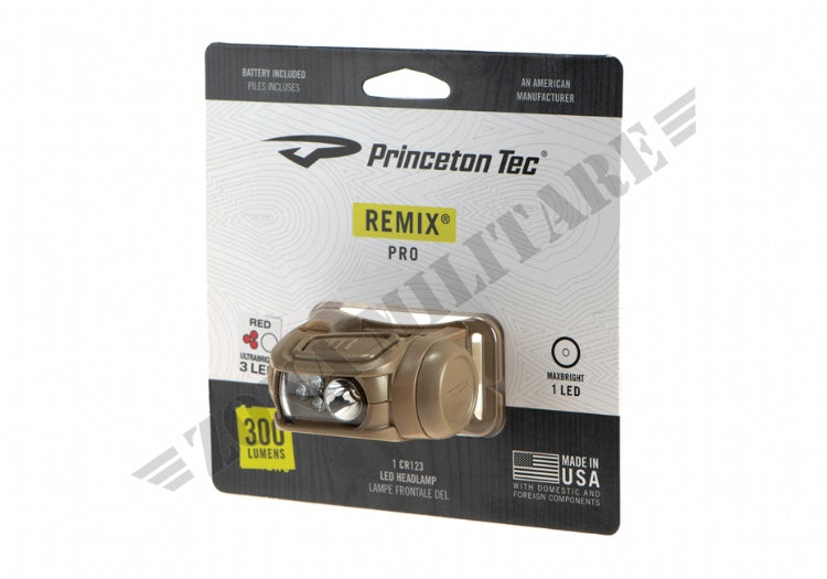 Torcia Da Fronte Remix Pro Rw Princeton Tec Multicam